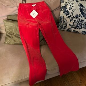 Hanna Andersson red size 140 -77% cotton/23% polyester pants